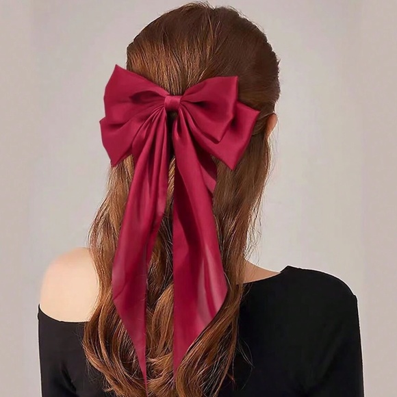 Elegant Large Size Bow Hair Clip - Picture 4 of 7